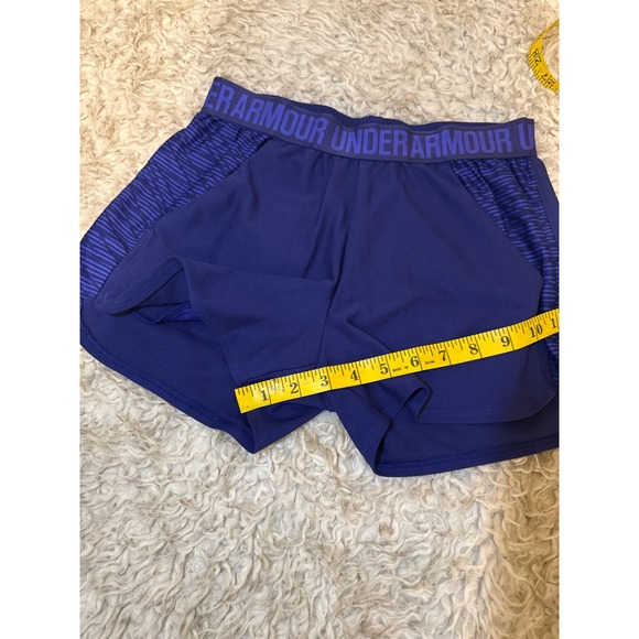 Under Armour Womens Blue Athletic Shorts-Size Small - Picture 6 of 6